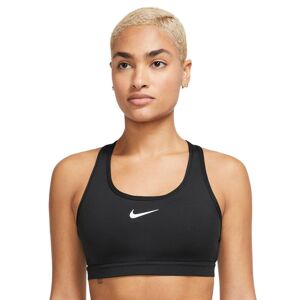 Nike Drifit Medium Support Polstret Sports Bh Damer Tøj Sort L