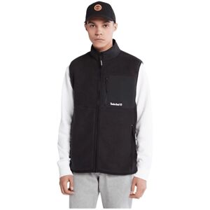 Timberland Yc Sherpa Fleece Vest Herrer Jakker Sort L