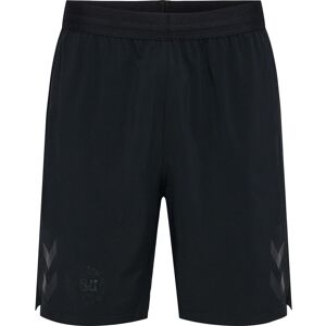 Hummel Dbu 22 Pro Tr Woven Shorts Herrer Danmark Landsholdtrøjer & Dbu Merchandise Sort Xl