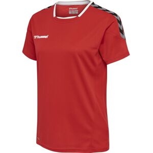 Hummel Authentic Poly Trænings Tshirt Damer Kortærmet Tshirts Rød L