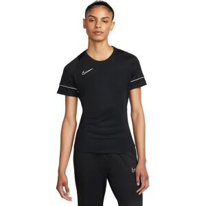 Nike Drifit Academy Trænings Tshirt Damer Kortærmet Tshirts Sort S