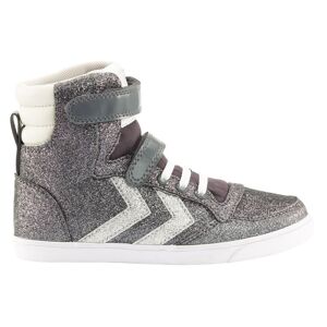 Hummel Slim Stadil Glitter Unisex Sneakers Grå 30