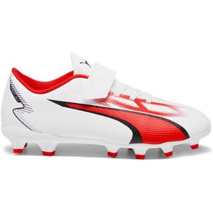 Puma Ultra Play Fg/ag V Fodboldstøvler Unisex Fodboldstøvler Hvid 30