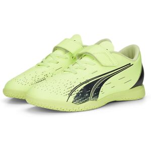 Puma Ultra Play It Velcro Indendørssko Unisex Indendørs Fodboldsko Grøn 28