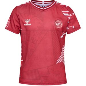 Hummel Dbu Danmark Kvindelandsholdstrøje Hjemmebane 23 Unisex Danmark Landsholdtrøjer & Dbu Merchandise Rød 128