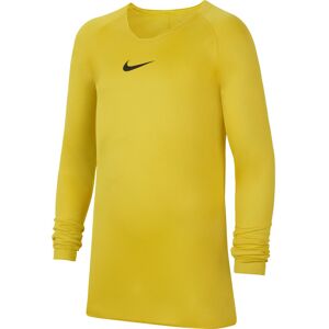 Nike Drifit Park First Layer Langærmet Tshirt Unisex Langærmet Tshirts Gul 158170 / Xl