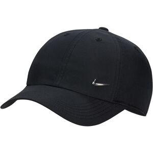 Nike Drifit Club Unstructured Metal Swoosh Kasket Unisex Tilbehør Og Udstyr Sort Os Youth