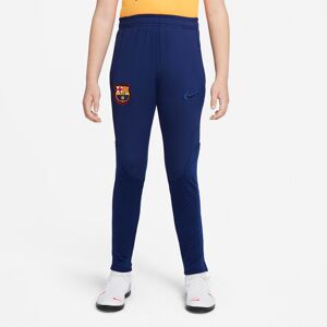 Nike Fc Barcelona Strike Drifit Træningsbukser Unisex Bukser Blå 122128 / Xs