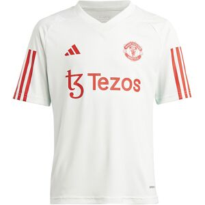 Adidas Manchester United 23/24 Tiro Tshirt Unisex Tøj Hvid 128