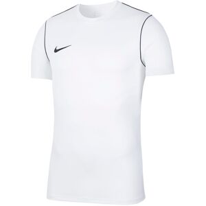 Nike Drifit Park Trænings Tshirt Unisex Tøj Hvid 122128 / Xs
