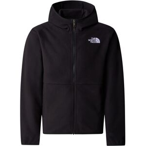 The North Face Teen Glacier Fullzip Fleecetrøje Unisex Tøj Sort 68 År / S