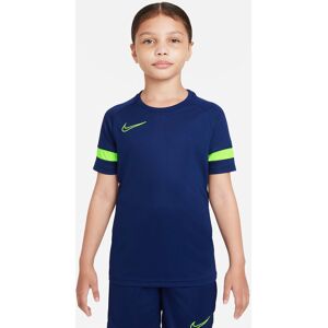 Nike Drifit Academy Trænings Tshirt Unisex Tøj Blå 128137 / S