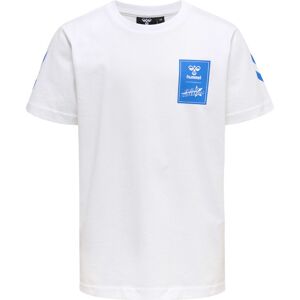 Hummel Flying Tres Tshirt Unisex Kortærmet Tshirts Hvid 128