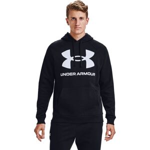 Under Armour Rival Fleece Big Logo Hættetrøje Herrer Tøj Sort L