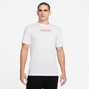 Nike Pro Drifit Trænings Tshirt Herrer Kortærmet Tshirts Hvid 2xl