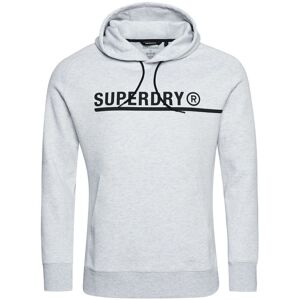 Superdry Code Tech Graphic Hættetrøje Herrer Hoodies Og Sweatshirts Grå 2xl