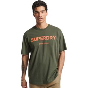 Superdry Code Core Sport Tshirt Herrer Tøj Grøn 2xl