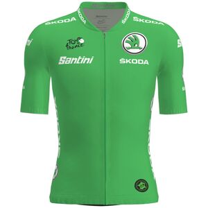 Santini Tour De France Grønne Pointtrøjen Herrer Tour De France Grøn M
