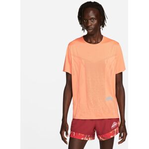 Nike Drifit Rise 365 Løbe Tshirt Herrer Tøj Orange S