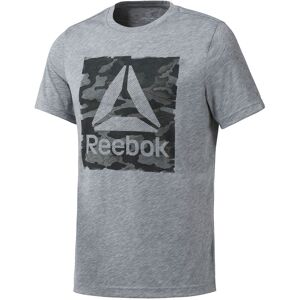 Reebok Camo Logo Tshirt Herrer Tøj Grå S