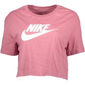 Nike Sportswear Essential Cropped Tshirt Damer Kortærmet Tshirts Pink Xs