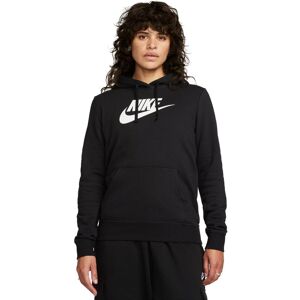 Nike Sportswear Club Fleece Logo Hættetrøje Damer Spar2540 Sort S