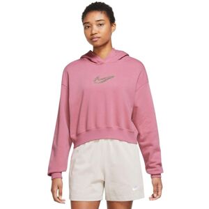 Nike Sportswear Club Fleece Graphic Logo Hættetrøje Damer Hættetrøjer & Sweatshirts Pink Xs