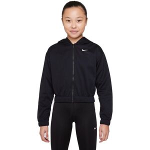 Nike Thermafit Full Zip Hættetrøje Piger Tøj Sort 122128 / Xs