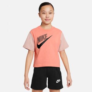 Nike Sportswear Essential Boxy Tshirt Piger Tøj Pink 128137 / S