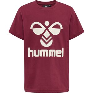 Hummel Tres Tshirt Unisex Kortærmet Tshirts Rød 152