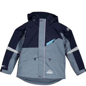 Mckinley Go Rain Jacket Kids Unisex Regntøj Blå 100