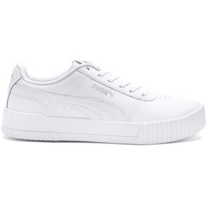 Puma Carina Leather Sneakers Damer Sko Hvid 40