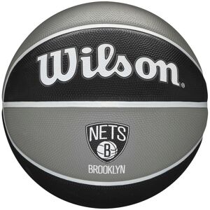Wilson Nba Team Tribute Basketball, Brooklyn Nets Unisex Tilbehør Og Udstyr Grå 7