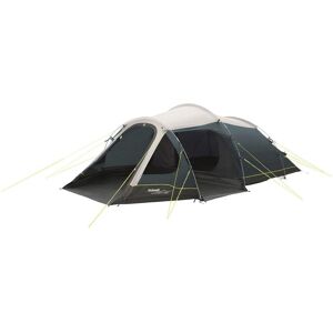 Outwell Earth 4, Tunneltelt Med To Rum Unisex Outdoor Udstyr Grøn Os