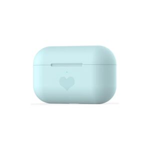 Deluxecovers Airpods Pro (1. Gen.)   Heartful™ Beskyttelse Cover - Gummy Blue