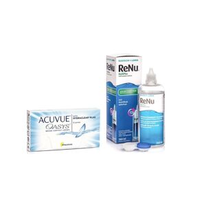 Acuvue Oasys (6 linser) + ReNu MultiPlus 360 ml med etui