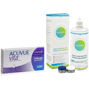 Acuvue Vita (6 linser) + Solunate Multi-Purpose 400 ml med etui