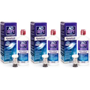 AOSEPT PLUS con Hydraglyde 3 x 360 ml med etuier