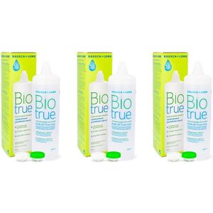 Biotrue Multi-Purpose 3 x 480 ml med etuier