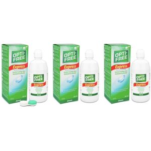 OPTI-FREE Express 3 x 355 ml med etuier