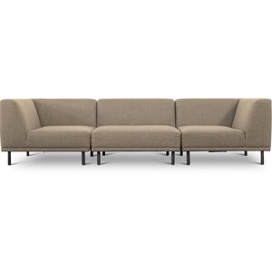 sofa.dk Paris   3 - personers sofa (tre moduler) Latte