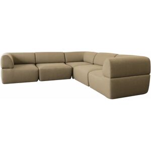 sofa.dk Toronto   Hjørnesofa  fem moduler Latte