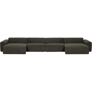 sofa.dk Manhattan   Stor 3-personers sofa med dobbelt chaiselong