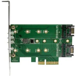 Startech 3pt M.2 Ssd Adapter Card 1x Pcie (nvme) 2x Sata M.2