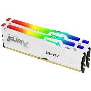 Kingston Fury Beast 32gb 2kit Ddr5 5200 Cl36 Rgb Expo White