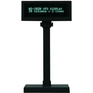 Capture Customer Display Wd-2030u Rs232 12v Power Black