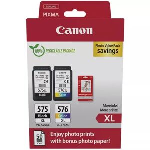 Canon Ink Photo Value Pack Pg-575xl/cl-576xl