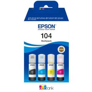 Epson Blæk Multipack 104 (bk/c/m/y) - Et-2720