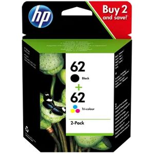 Hp Blæk Multipak No.62 (black/color)