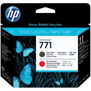 Hp Printerhoved 771 Matte Sort + Red - Designjet Z6200